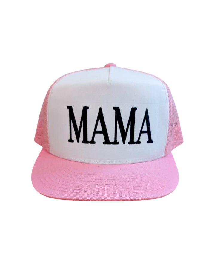 Pink Mama 5 Panel Trucker Hat