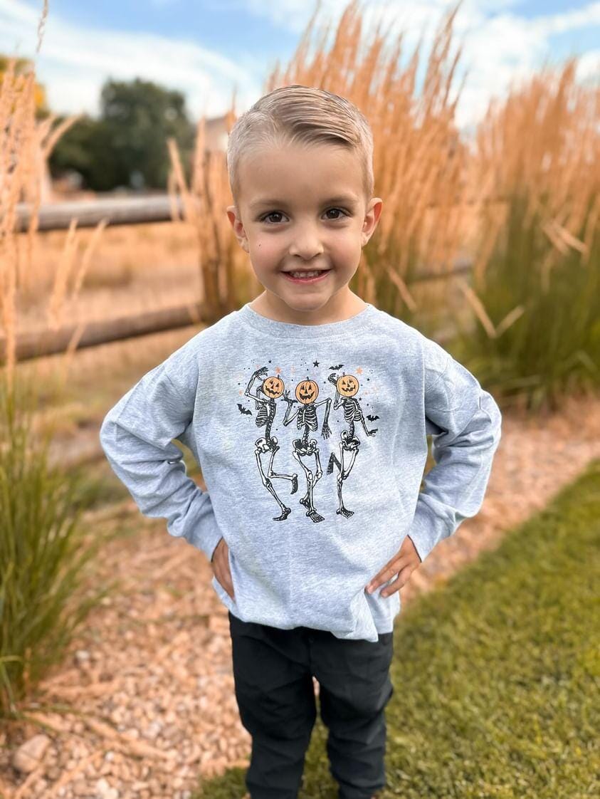 Dancing Skeleton Kids Top