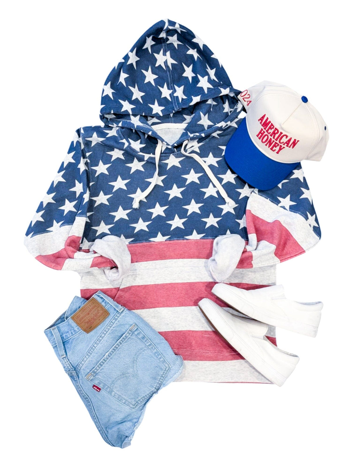 American Flag Hoodie