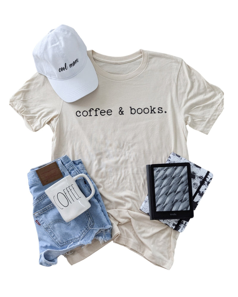 Coffee and Books Tshirt