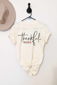 Script thankful mama shirt