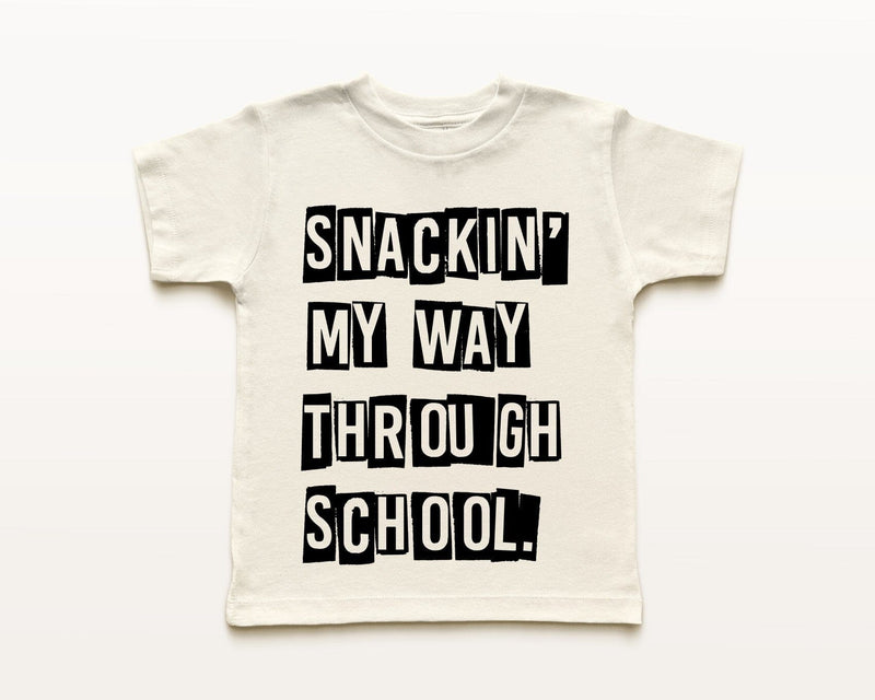 Snackin My Way Through School Tee