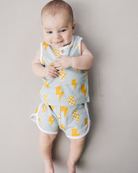 Tank & Shorts Set | Lightning Bolt