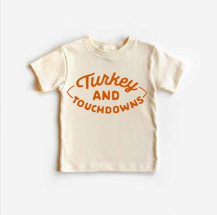 Turkey and Touchdowns Tee