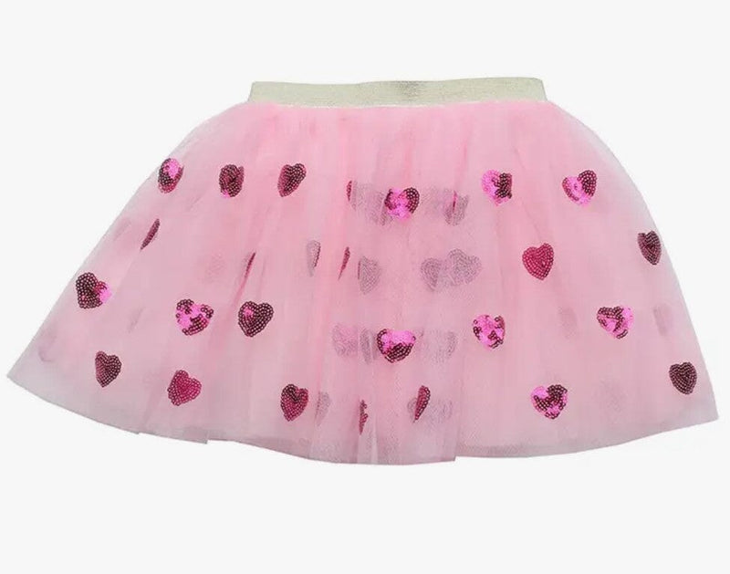 Pink Heart Twirl Skirt