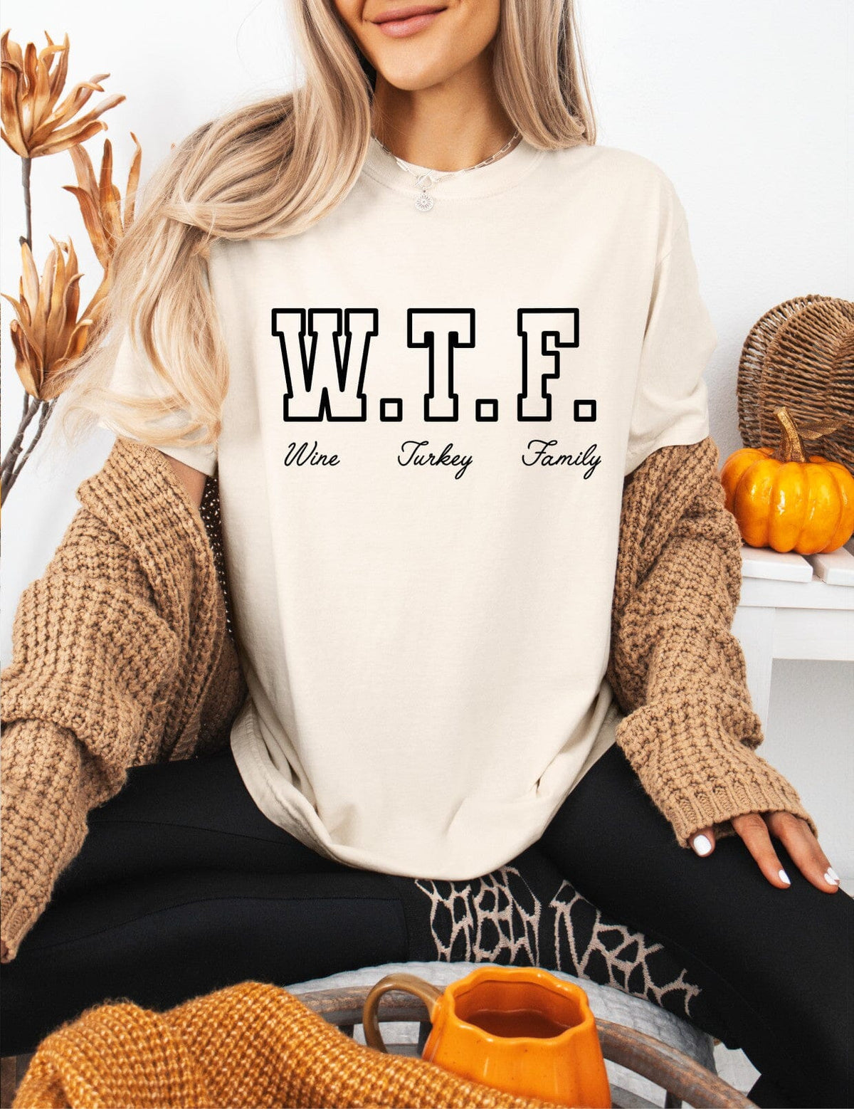 SAMPLE Wine Turkey Family Comfort Tee