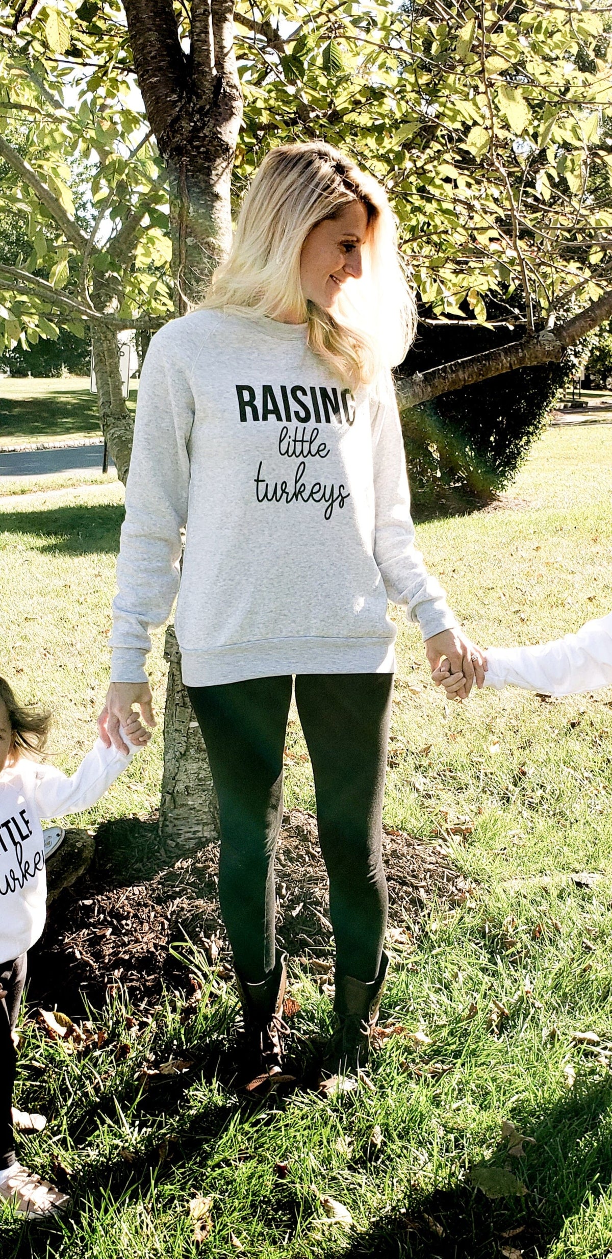 Raising Little Turkey Sweatshirt