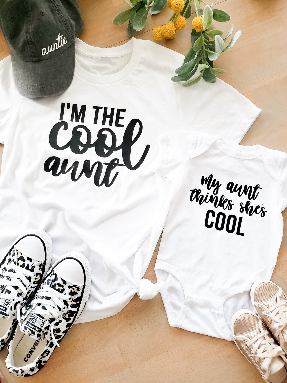 Aunt and Niece Matching Tees