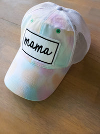 Sorbert Tie Dye Mama Trucker Hat
