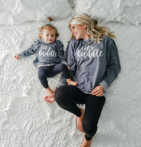 Let's Cuddle Mommy and Me Sweatshirts