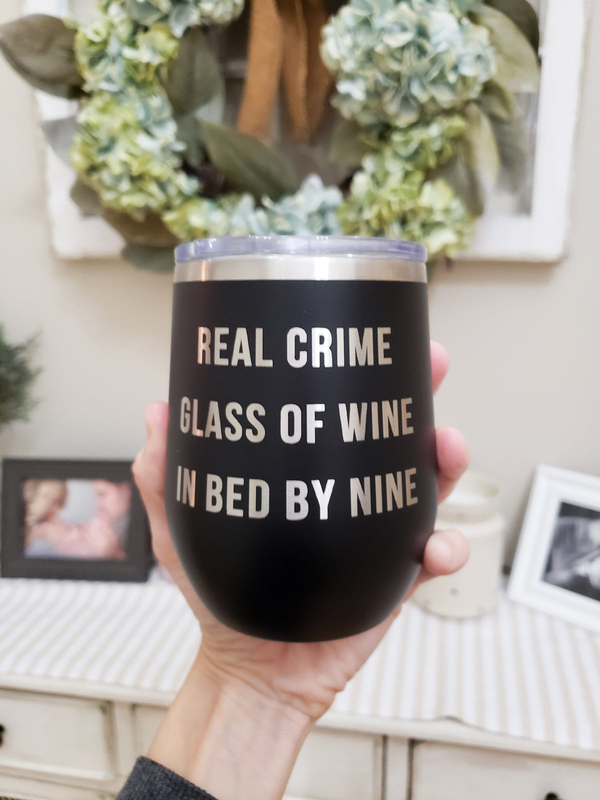 Real Crime Travel Wine Tumblers