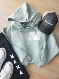 Strong as a Mother Sage Hoodie
