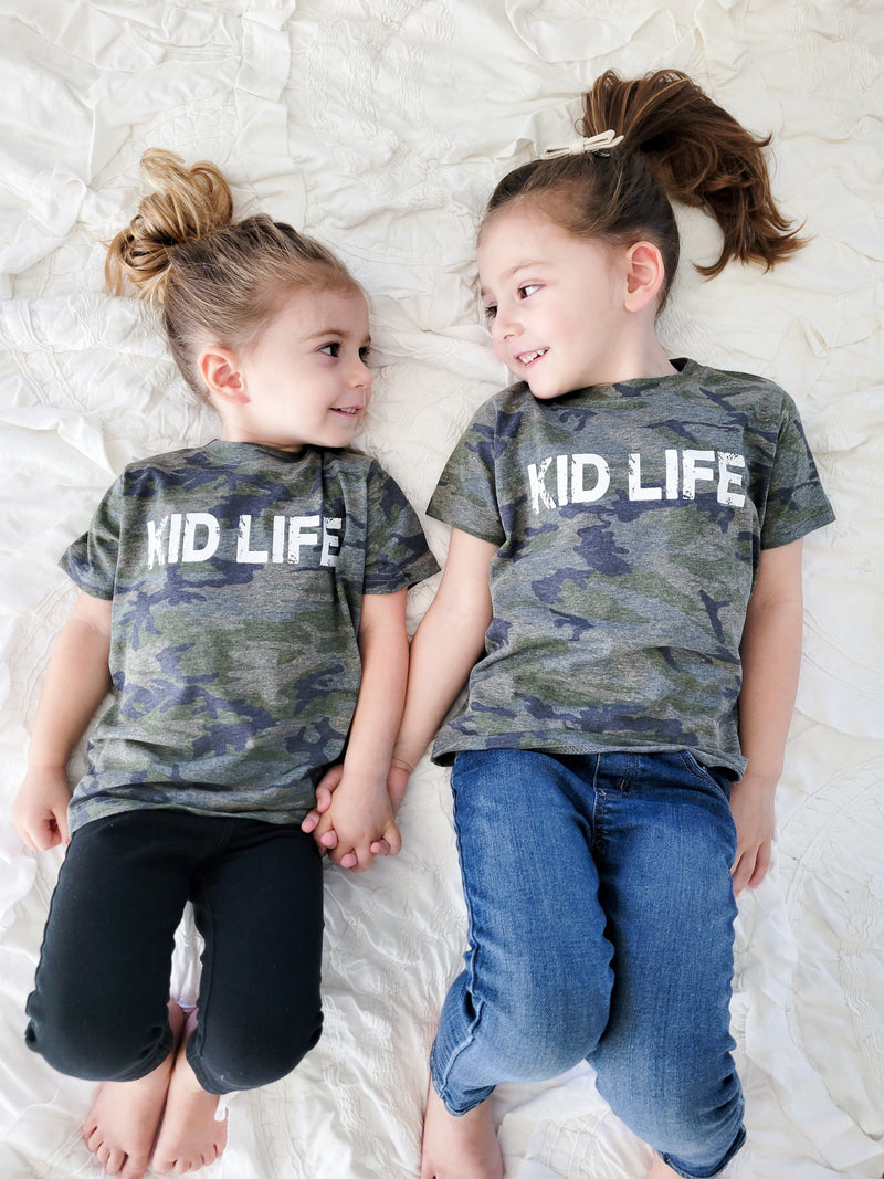 Kid Life Camo Shirt