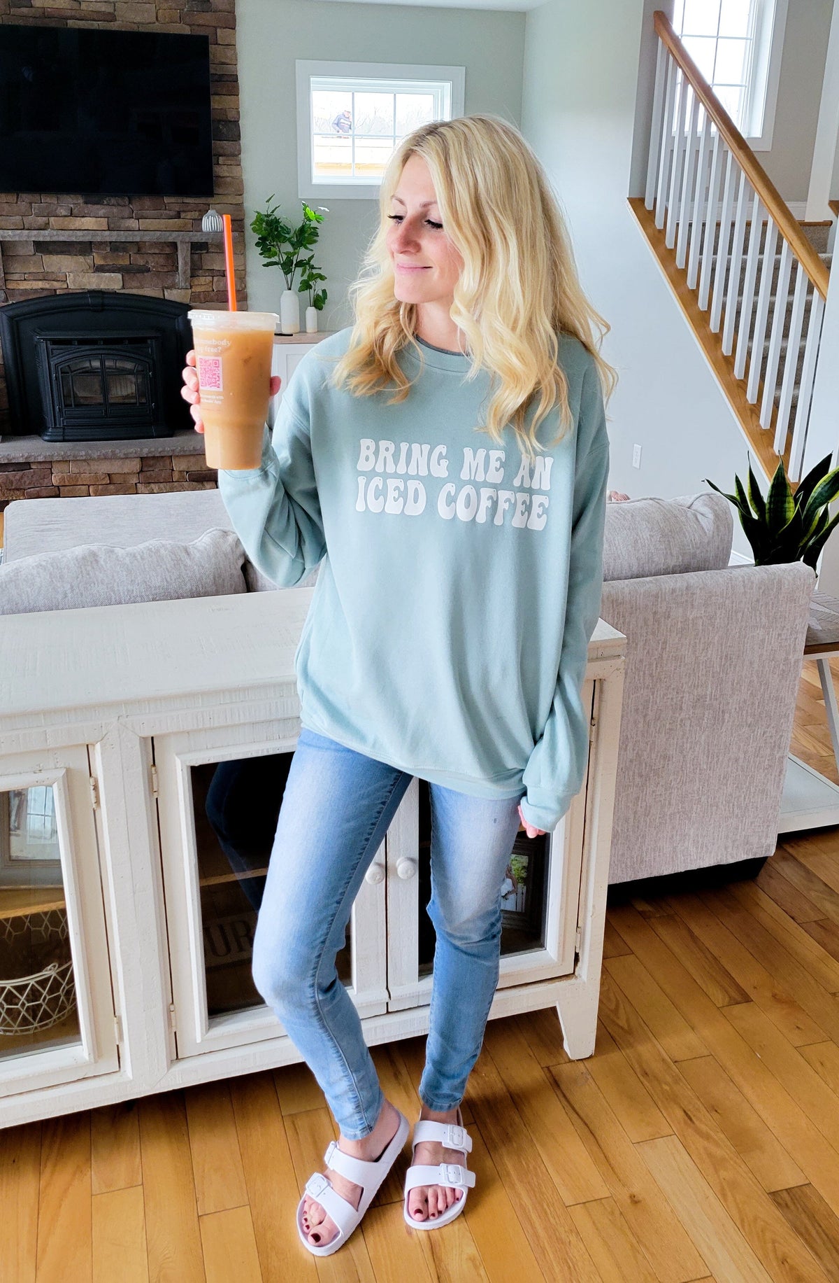 Bring Me An Iced Coffee Pullover