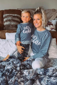Let's Cuddle Mommy and Me Sweatshirts