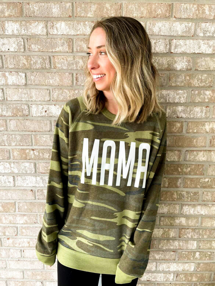 Mama Camouflage Fleece