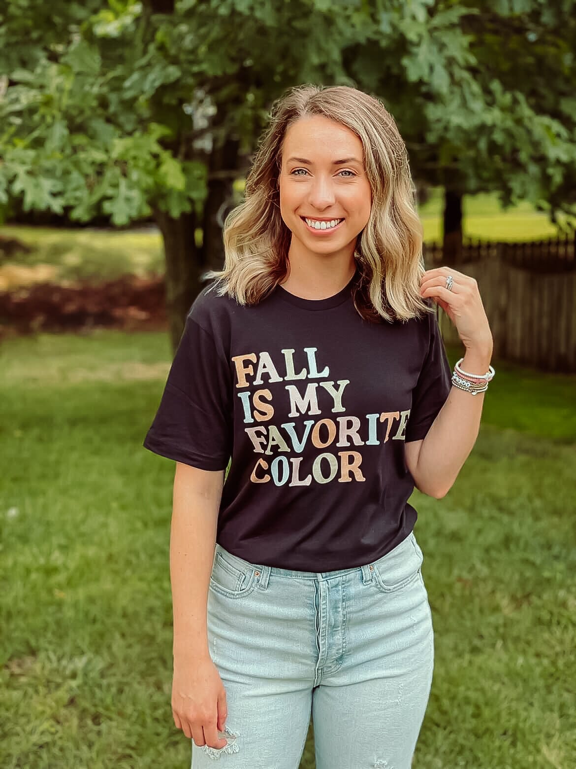 Fall is My Favorite Color Adult Tee
