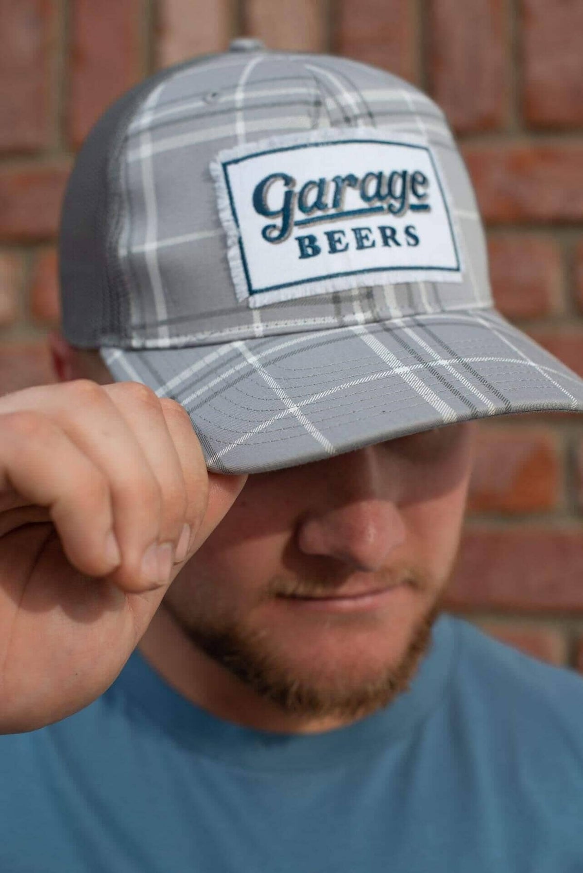 Garage Beers Plaid Hat