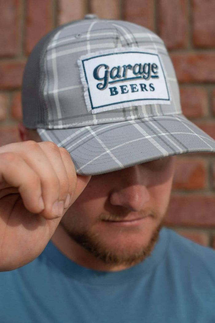 Garage Beers Plaid Hat