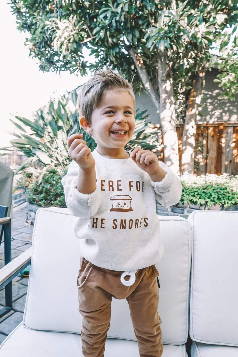 Here for the Smores Toddler Sweater
