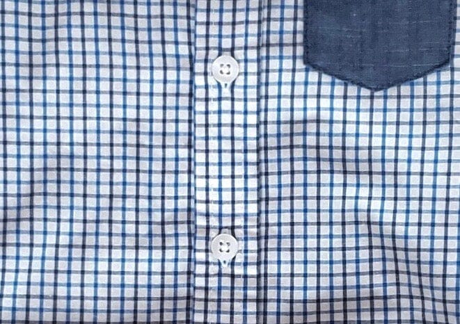 Two-Toned Plaid Set