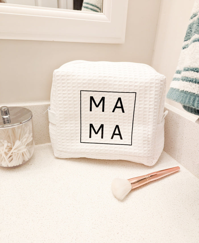 Mama Cosmetic Waffle Bag