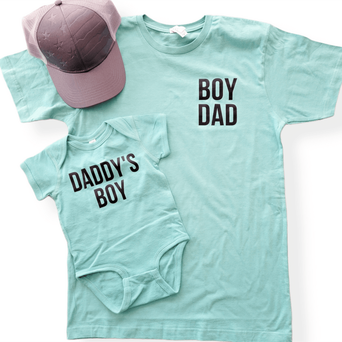 Boy Dad & Daddy's Boy Matching Set