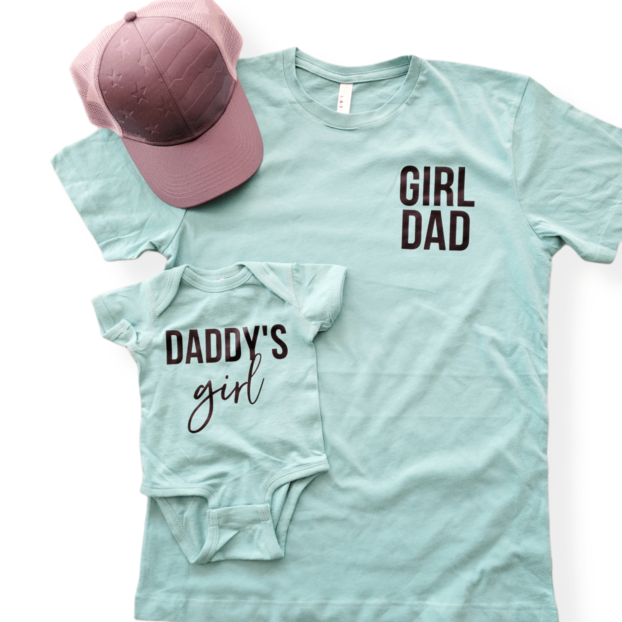 Girl Dad & Daddy's Girl Matching Set Right Here at Home