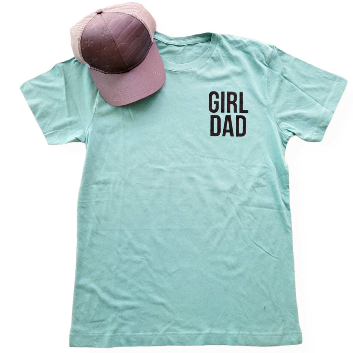 Girl Dad Teal T-Shirt