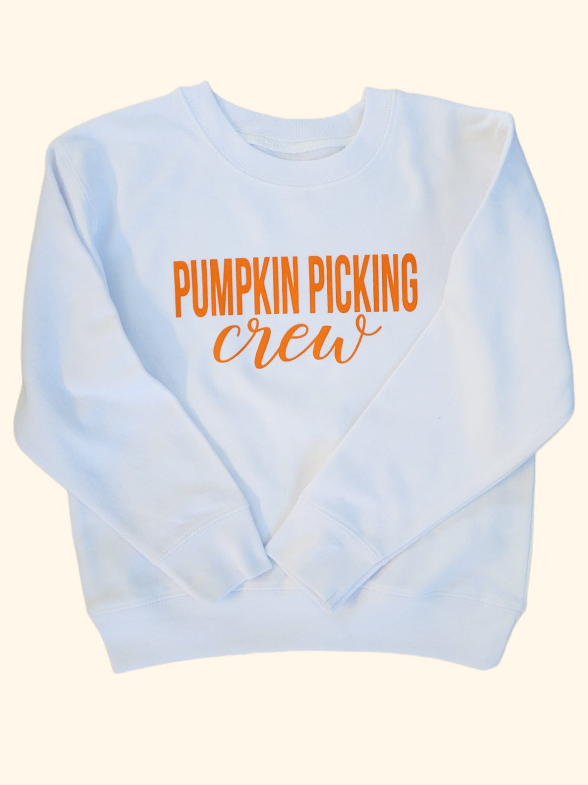 Pumpkin Picking Crew Sweatshirt
