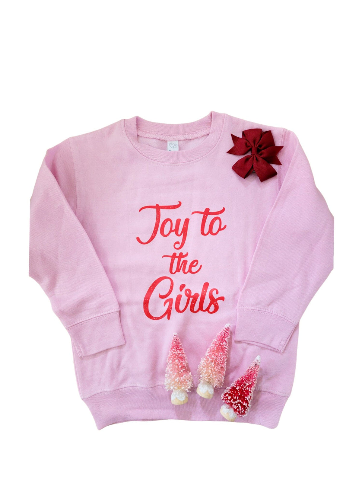 Joy to the Girls Toddler Sweatshirt