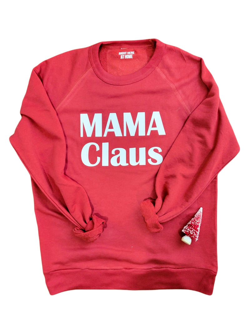 Mama Claus French Terry Pullover