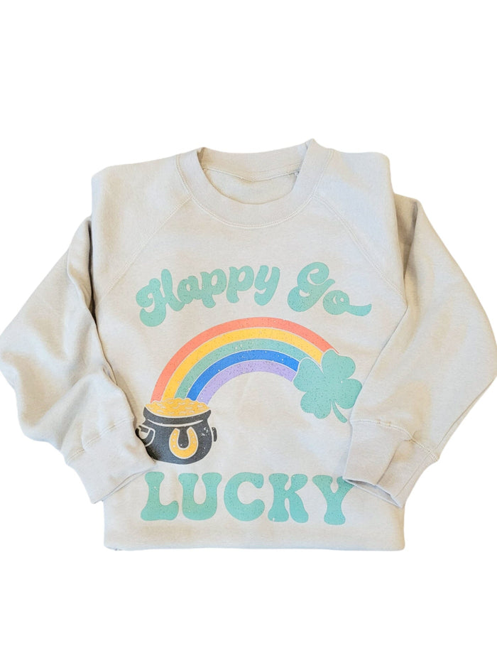 Happy Go Lucky Sand Pullover