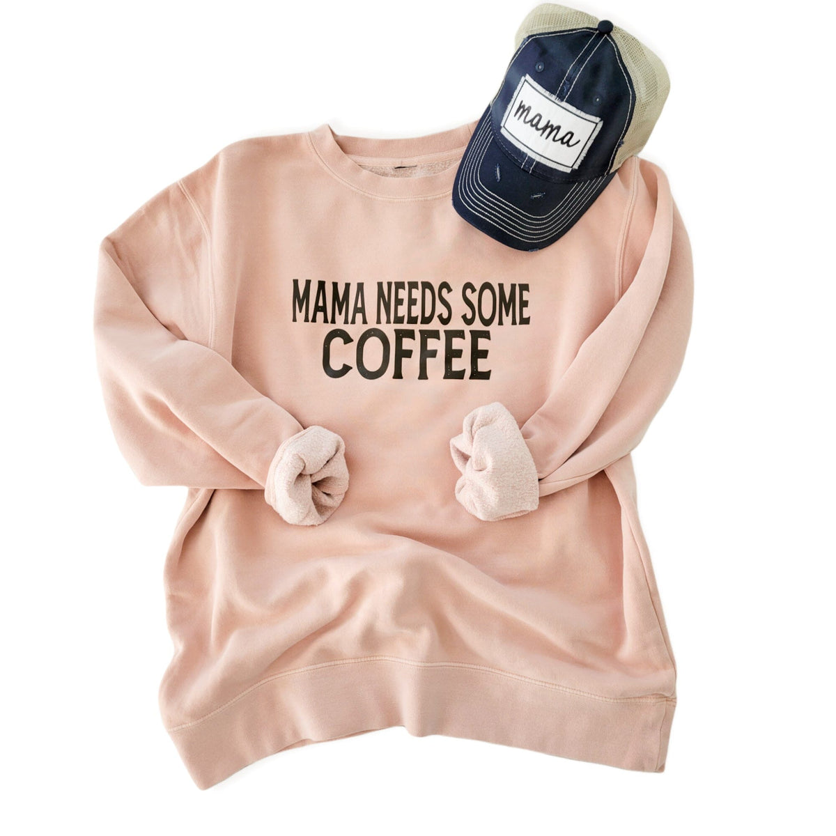 Blush Mama Needs Some Coffee Crew