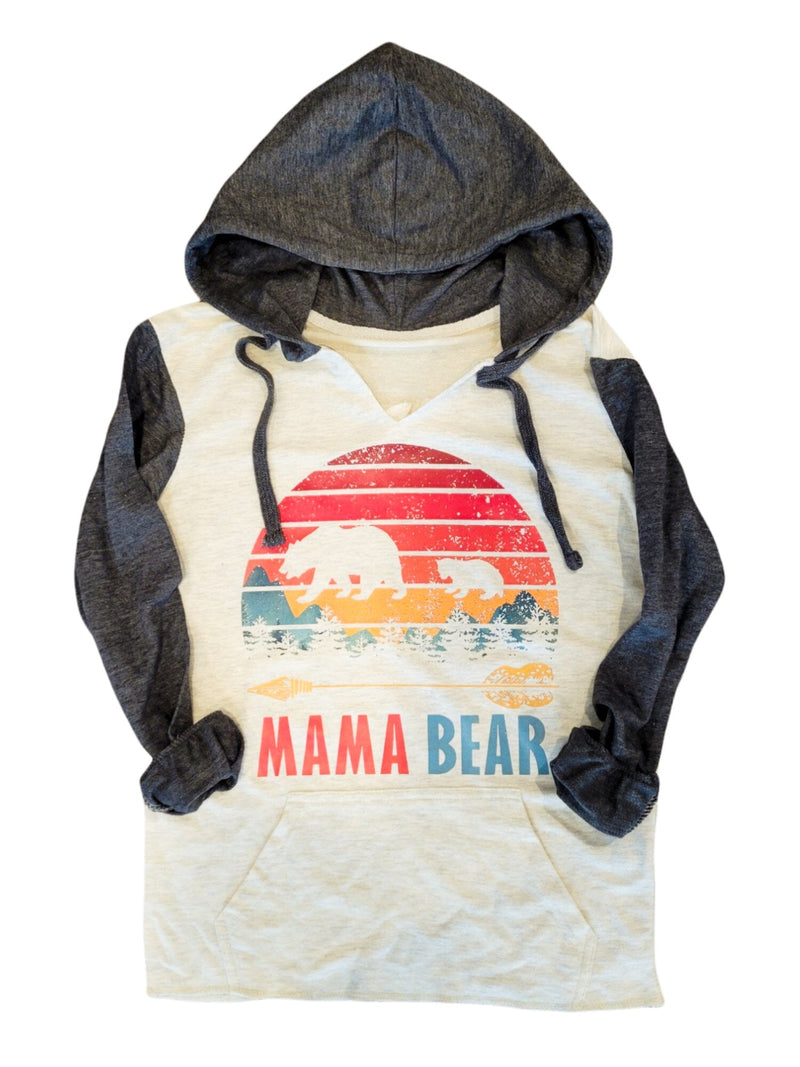 MAMA BEAR French Terry Pull Over