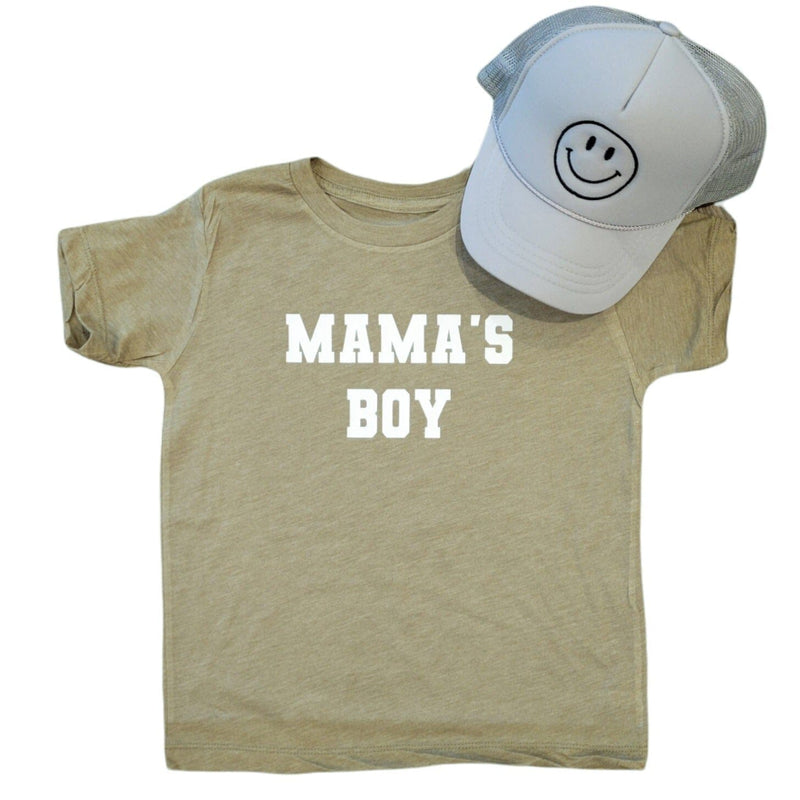 Mama's Boy Army Green Shirt