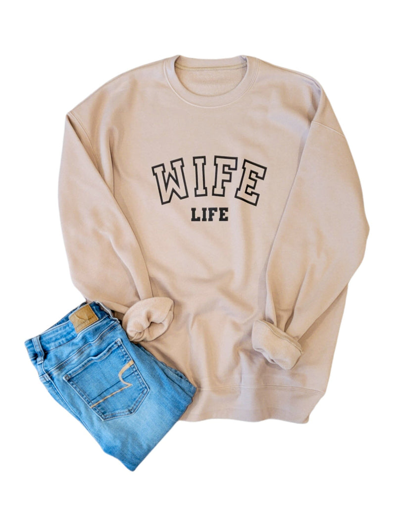 Wife Life Basic Pullover
