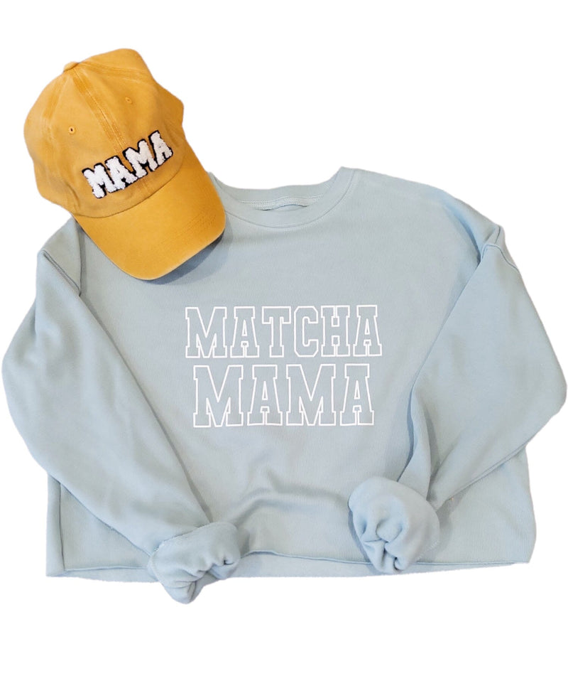 Matcha Mama Cropped Pullover