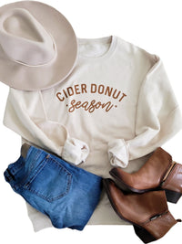 Cider Donut Season Sweater