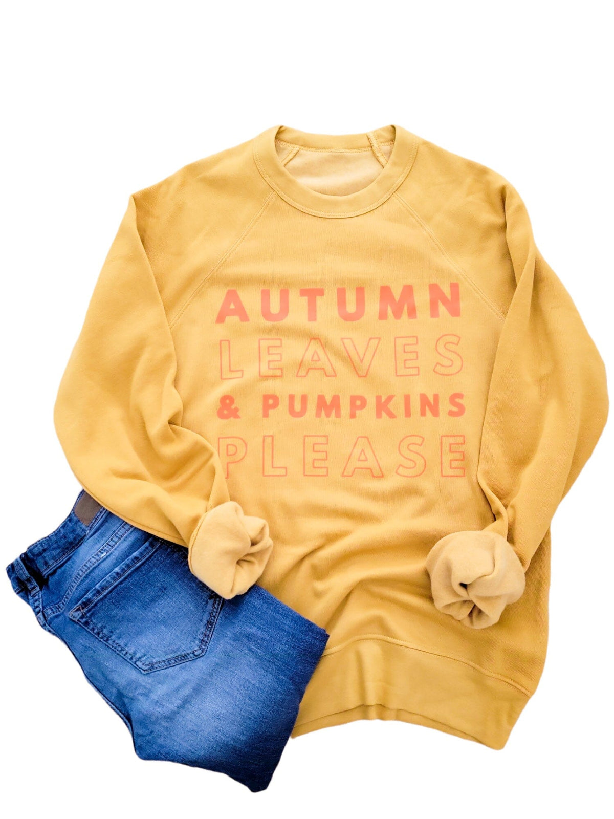 Autumn Leaves and Pumpkins Please Crew