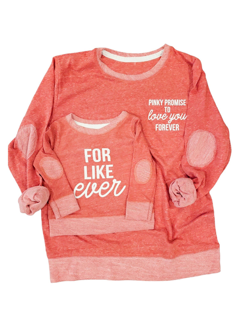 Pinky Promise to Love You Forever Pullover Set