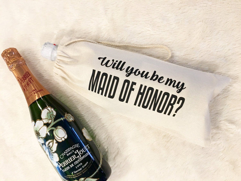 Maid of Honor Wine Bag - 