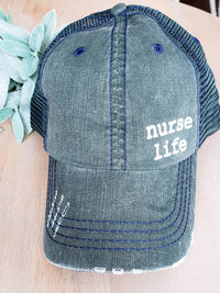 Nurse life hat - 