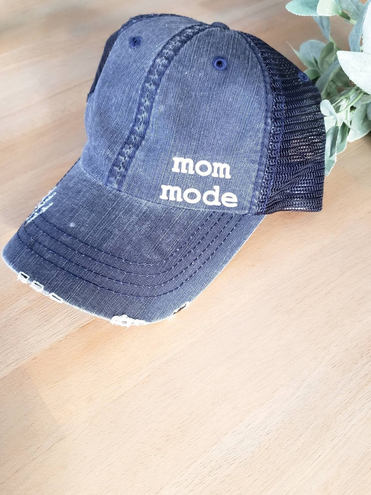Mom Mode Hat • Vintage Trucker Mom Hat - 