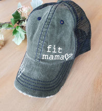 Fit Mama Hat • Fitness Mom Hat - 