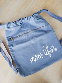 Momlife Backpack • Mama tote Bag - 