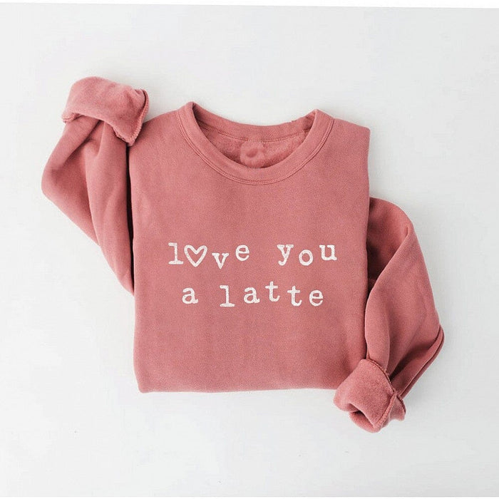 Love You A Latte Pullover